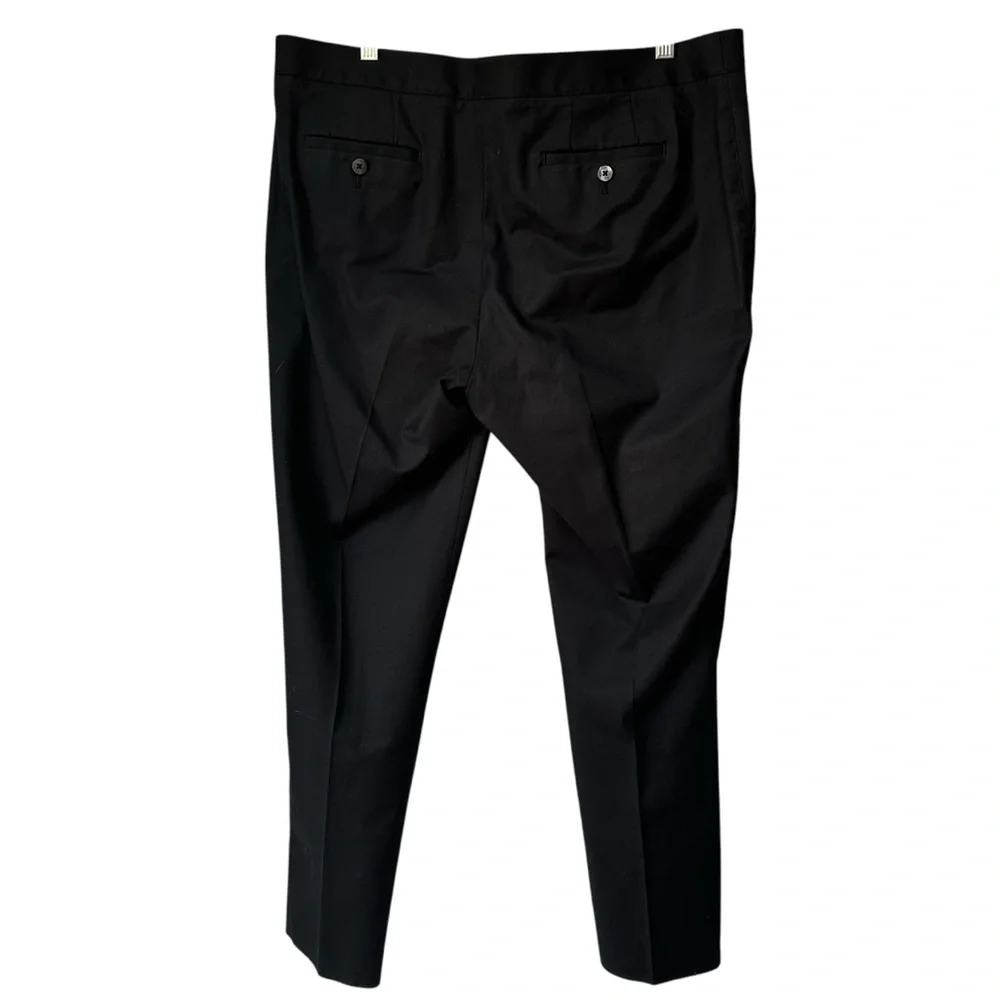 Brooks Brothers Women's Advantage Chino Stretch Pants, Black, 14